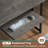 Truet Modular L-Shaped Iron Computer Desk with Built-In Electrical Outlet-1276964275