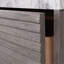 Commode 4 tiroirs, finition brune