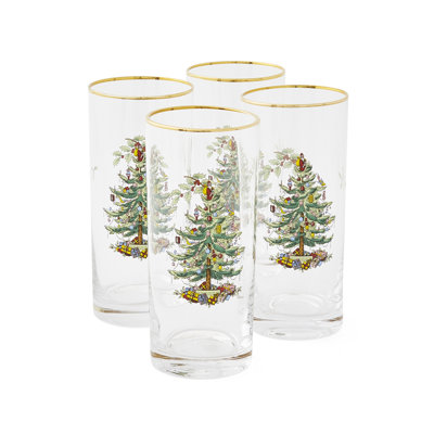Spode, Christmas Tree - Highball Glasses