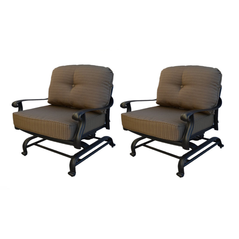 Allene Aluminum Outdoor Lounge Chair
