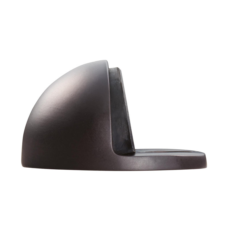 Roxann Brass Floor Door Stop, Matt Bronze
