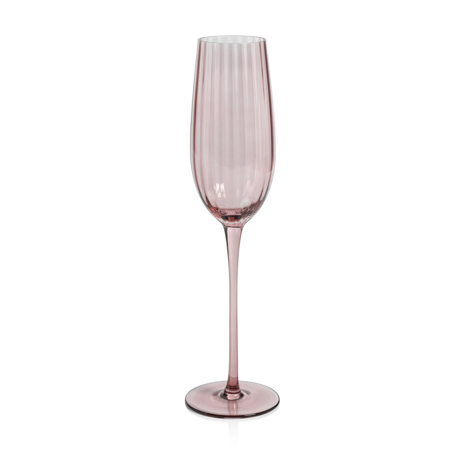 Boulder Ribbed Champagne Flute, Wine