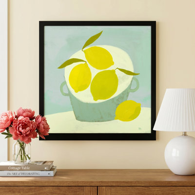 Panier d'été Julina - peinture sur papier