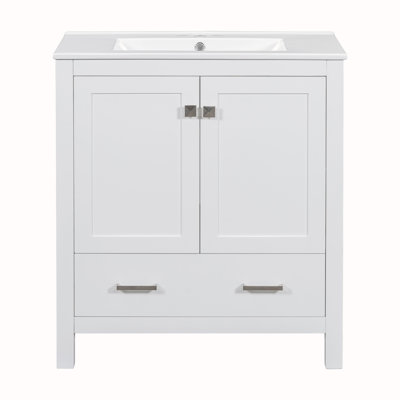 Meuble-lavabo 30 po avec lavabo simple