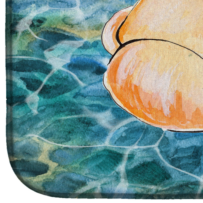 Tapis de séchage crabe