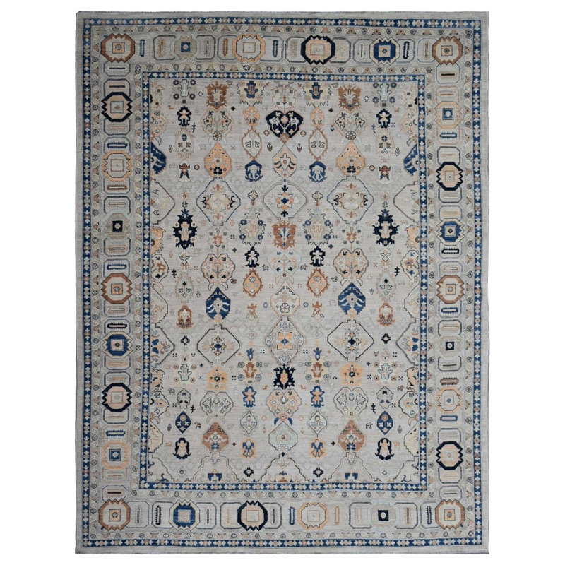 Tapis beige nouvel âge New Turkmen