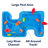 Big River and Roads Water Play Table