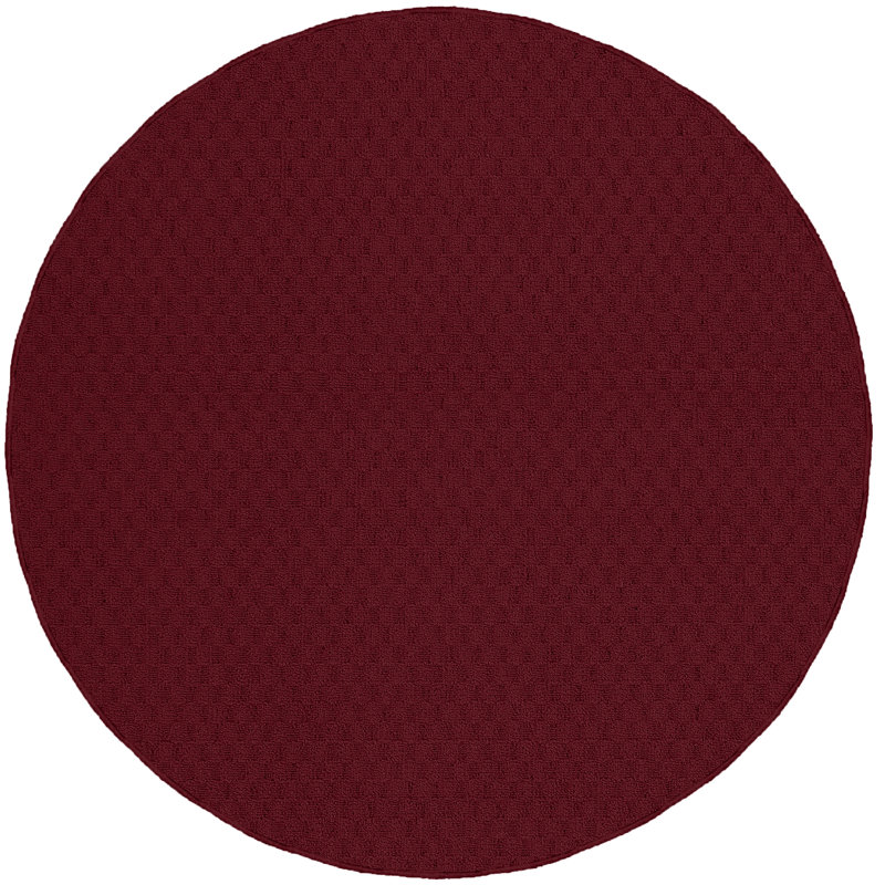 Tapis rouge Alay Chili Pepper, Rond 60 po