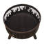Bulle Round Steel Wood Burning Fire Pit