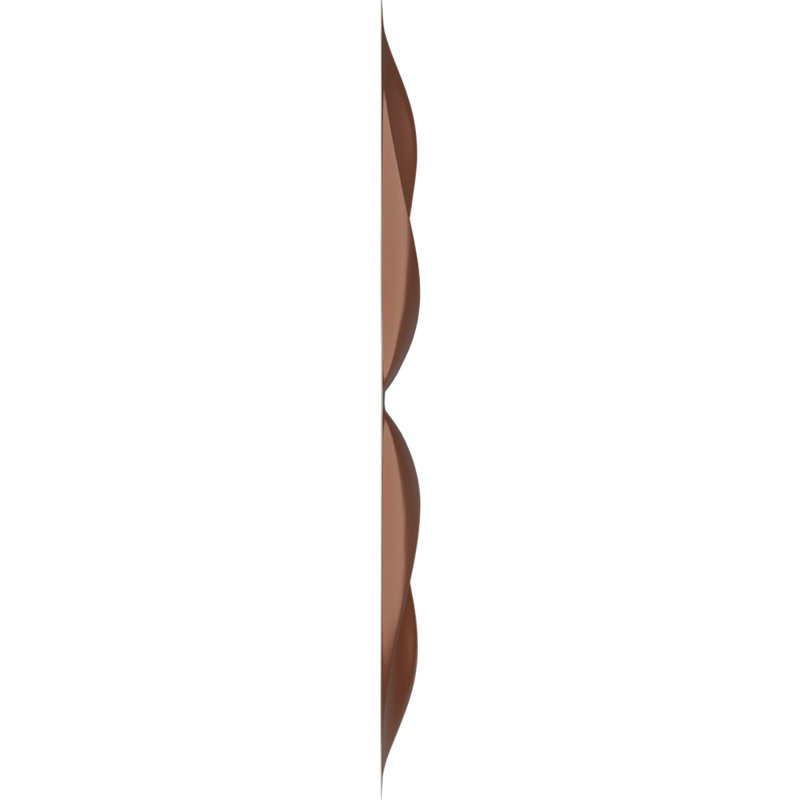 Alexa EnduraWall Decorative 3D Wall Panel, Bright Coat Copper