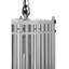 Ricka 1 - Light Silver Lantern Pendant