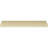 Endurathane Butterfly Crown Moulding, 2 1/2"H x 2 1/2"P x 3 5/8"F x 94 1/2"L, (2 1/2" Repeat), Factory Primed