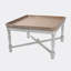 Table basse à piédestal