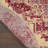 Burnie Oriental Cream/Red Area Rug-1539494056