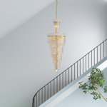 Sterns 38-Light Glam Flush Mount