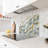 Golden Flourish Tempered Glass Backsplash Tile - Kitchen Wall Decor-1816430962