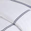 Luxury Cotton Sateen Bedding Set, Embroidered Hotel Style, Home Comfort
