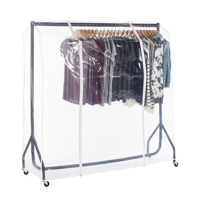 Merity 183cm Rolling Clothing Rack