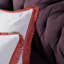 Ashippun White Square Cushion Cover-627883496