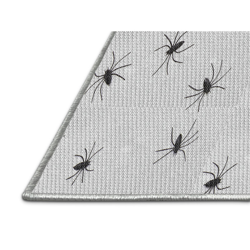 Geometric Indoor Rug, Rectangle 5' x 7'