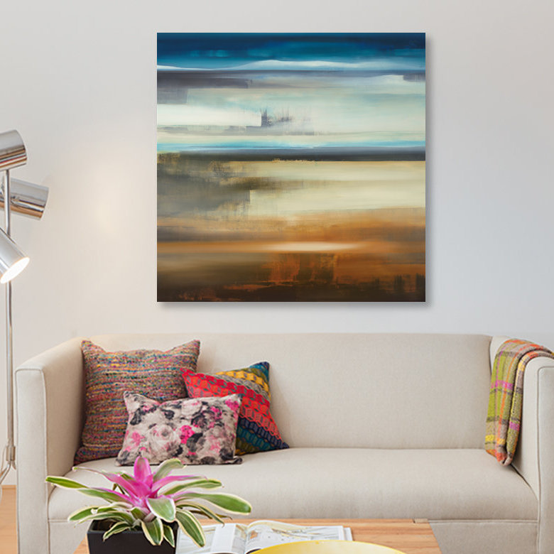 «Scape 200», impression sur toile, H 37 po x l 37 po x P 1,5 po, Pas de tapis, Toile tendue