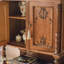 French retro solid  wood  sideboard