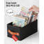 Boîte de rangement pour 6 DVD, organisateur de DVD pouvant contenir jusqu'à 102 DVD, support de DVD pliable, grand étui de rangement pour CD
