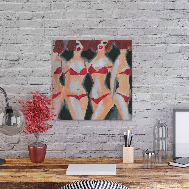 1 Piece Wrapped Canvas Wall Art, 45cm H x 45cm W