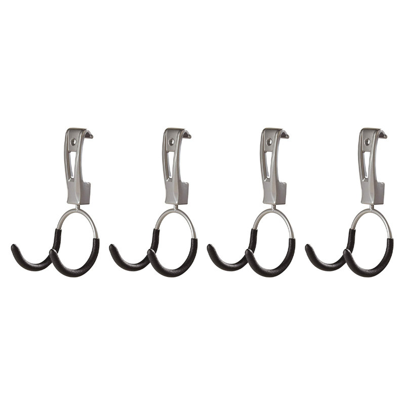 Rubbermaid Universal Metallic FastTrack Hanging Garage Hook Organizers
