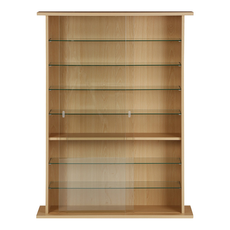 123.5cm H Media Shelves, Oak