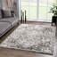 Tapis gris tissé à la machine-70086079