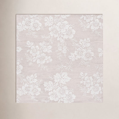 Hand-Tufted Wool Floral Rug