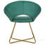 Fauteuil rembourré en velours-27919517
