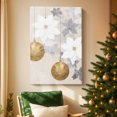 Pearled Evergreen Serenade-Premium Gallery Wrapped Canvas
