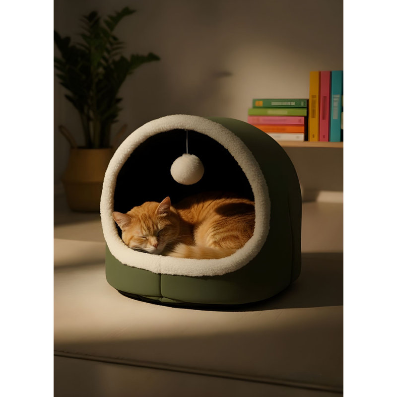 Lit pour chat, Vert