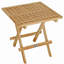 Table d’appoint en bois massif Haslett