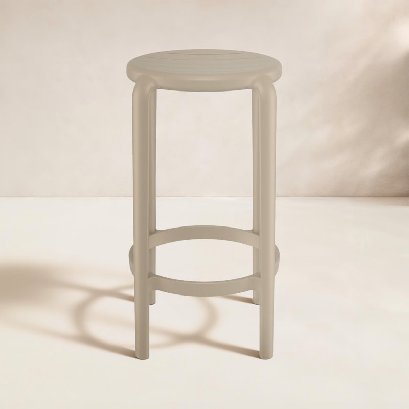Tabouret de bar Awan, Tabouret de bar (siège d'une hauteur de 25,75 po), Taupe