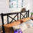 Full Size Platform Bed With Led Lights, Power Sockets, Quick - Setup Assembly Black Queen Frame Headboard, Pattern Selection, No Movement