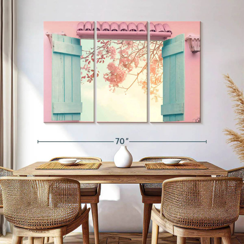 Lilie Sakura Window View, 28" H x 45" W