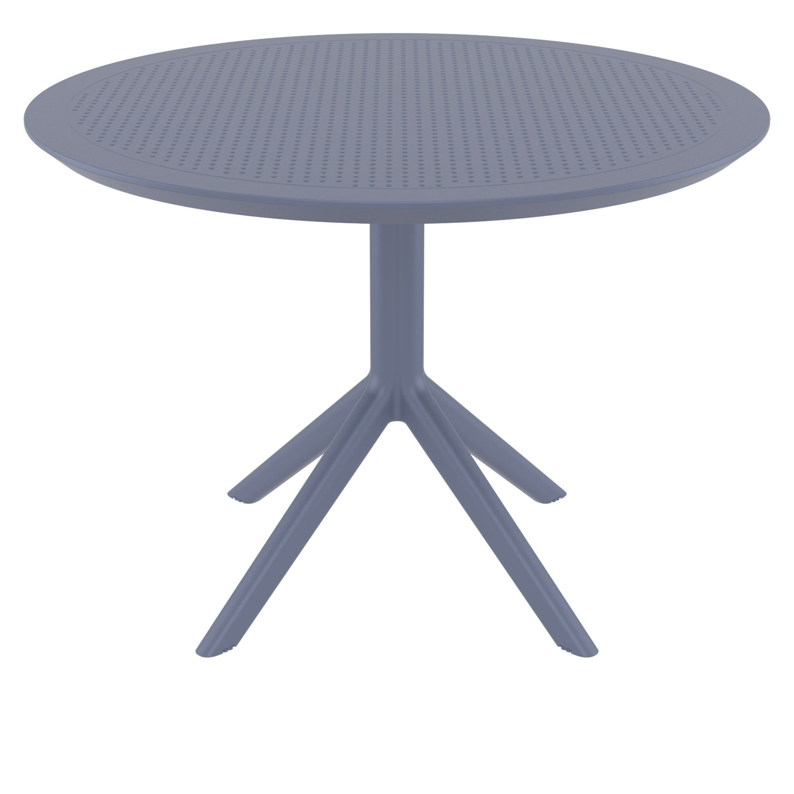 Farrah 41" Patio Dining Set, Gray