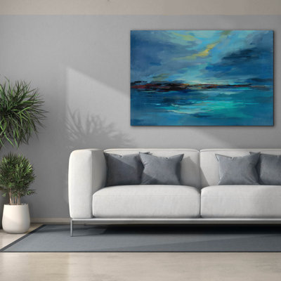 «Early Morning Sea» par Silvia Vassileva - peinture sur toile tendue