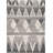 Lakel Minas Distressed Geometric Diamond Pattern Power Loom Grey Area Rug-49775224