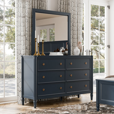 Vinesha 2-Piece Dresser And Mirror Set