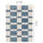 Marshawna Stylish Blue Cream Checkered Indoor Area Rug-208026258