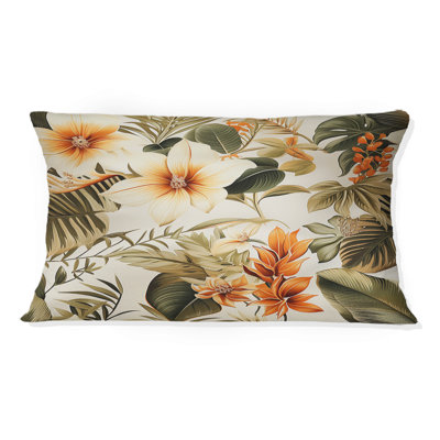Coussin décoratif Tropical Greens