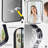 Tawan Aluminum Rectangle Wall Mirror-785579638