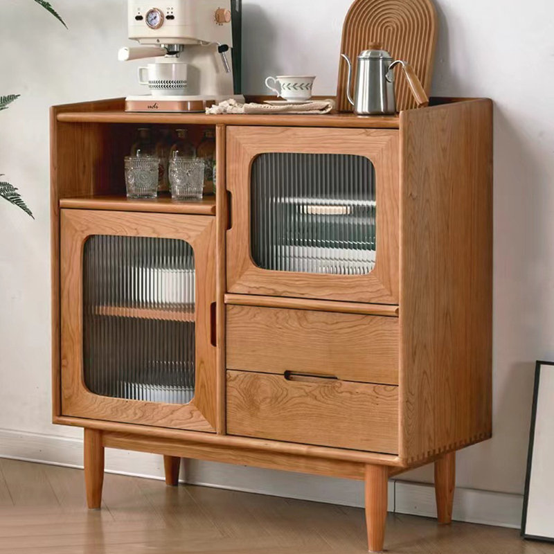 Petite armoire latérale minimaliste pour le salon, 39.37" H x 31.5" W x 15.75" D