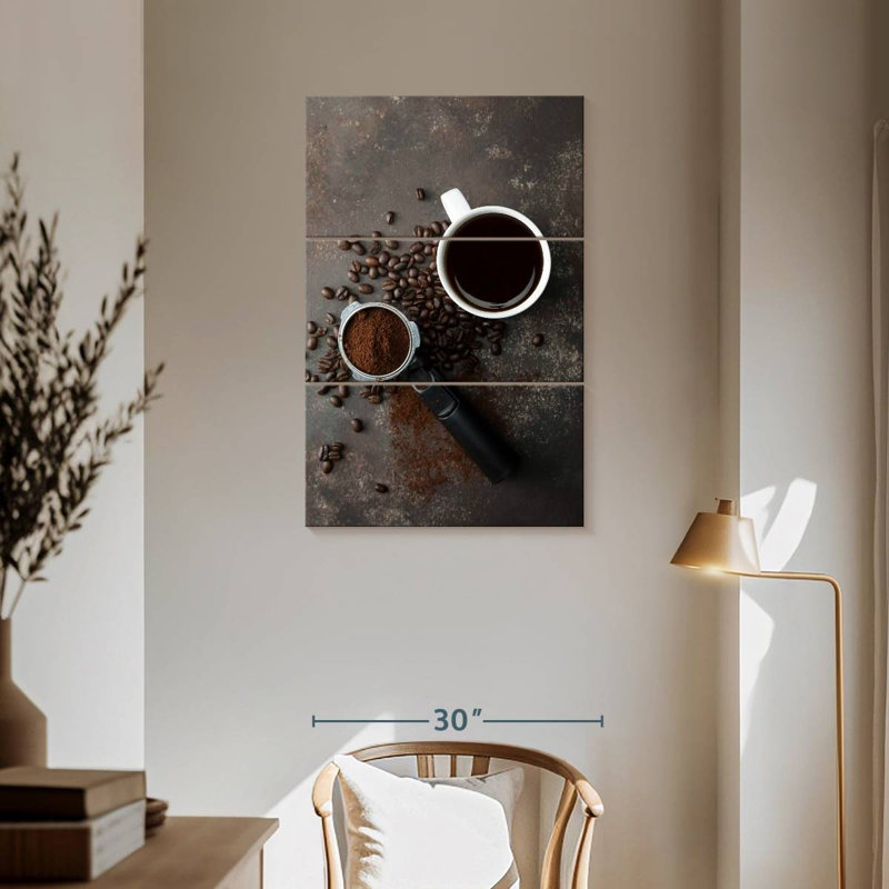 Café fraîchement fabriqué Yarlin, H 57 po x l 36 po