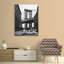 By The Manhattan Bridge (BW) - No Frame Print on Canvas-903659924