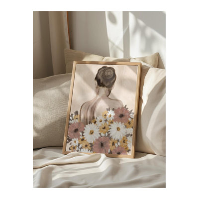 Peinture décorative encadrée